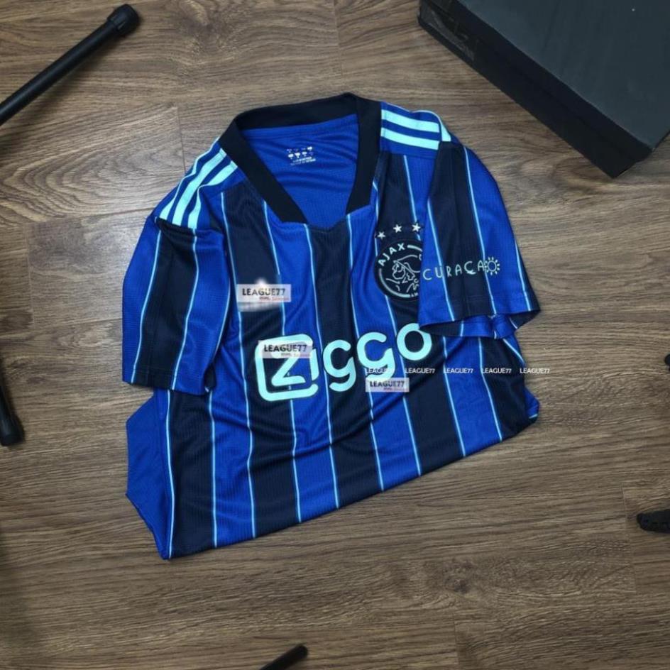 Bộ quần áo thể thao,áo bóng đá,đá banh CLB Ajax sân khách 2021- 2022 vải gai Thái,bản cao cấp nhất,thấm hút mồ hôi.