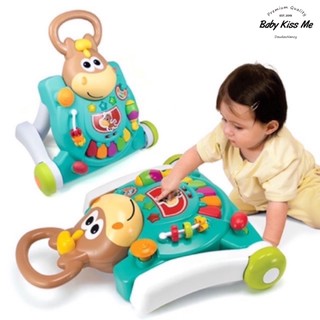Xe tập đi em bé đa năng ,tập đứng, bàn nhạc 3in1 BKIDS Infantino CHÍNH HÃNG