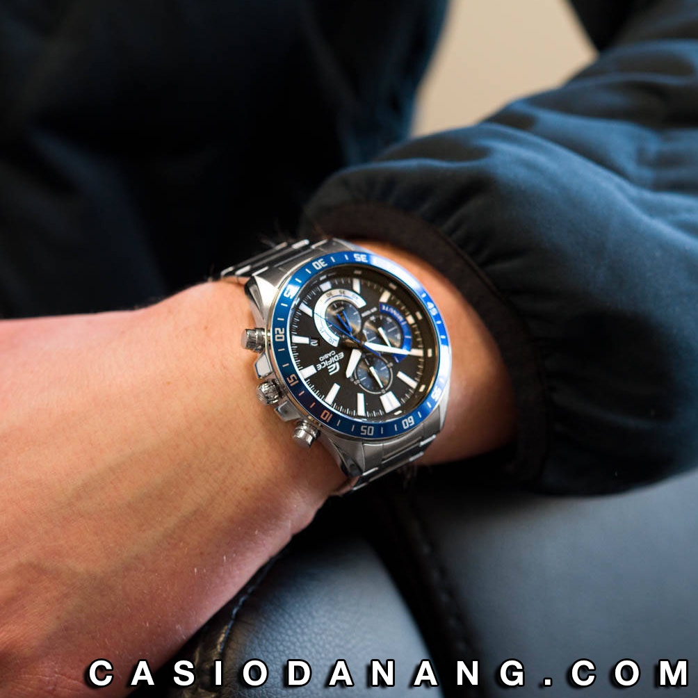 Đồng hồ nam dây kim loại Casio Edifice chính hãng Anh Khuê EFV-620D-1A2VUDF