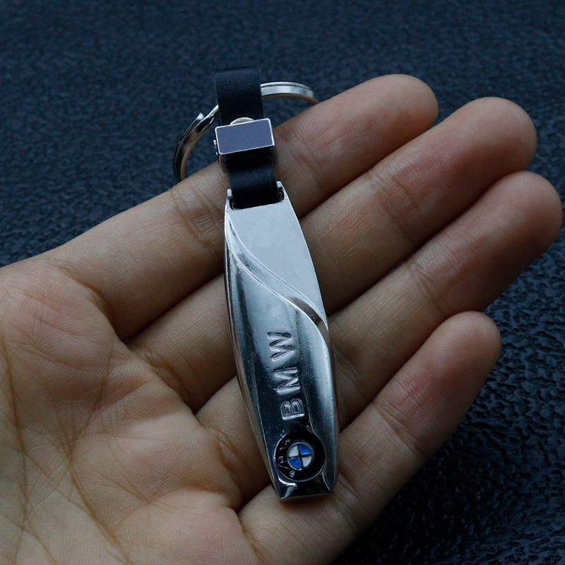 Móc Khóa Xe Hơi Bằng Thép Không Gỉ In Logo BMW E61 E90 E82 E70 E71 E87 E88 E89 X5 X6