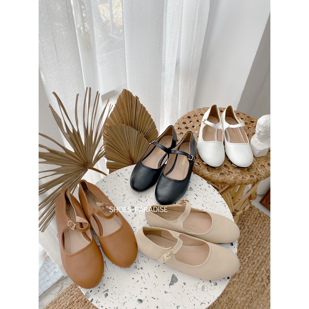 GIÀY BUPBE MŨI TRÒN GÀI ( FORM NHỎ NHÍCH LÊN 1 SIZE )