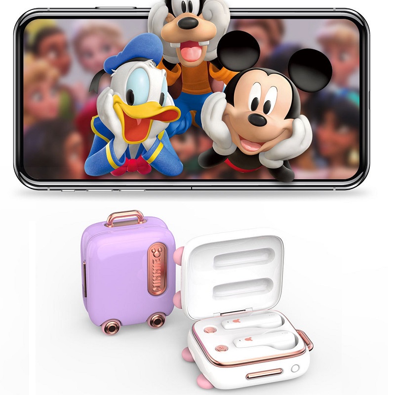 Tai Nghe Nhét Chụp Chup Tai Bluetooth Không Dây Chống ồn Blutooth Chơi Chơi Game Tai Nghe Pro Gameming Gaming Disney Mickey Mouse Mini Android TWS Có Mic