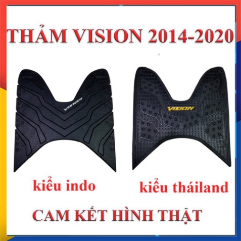 Thảm để chân cao su vision 2015-2020 Loại đẹp