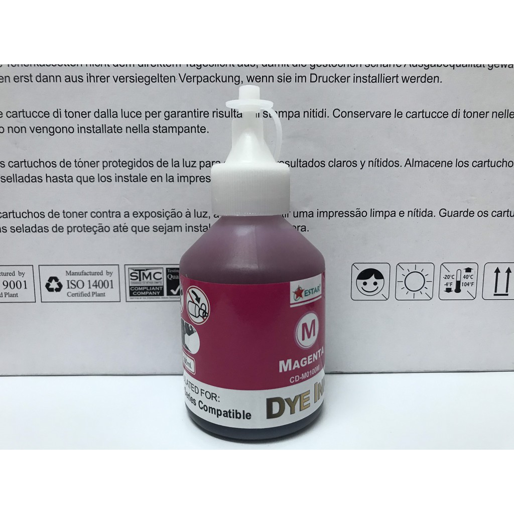 Mực in Epson 100ml - Mực nước Estar dùng cho máy in phun màu Epson T50 / T60 / L310 / L800 / L1800...