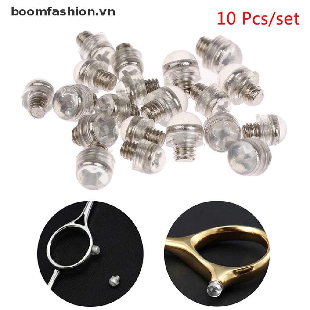 Set 10 Phụ Kiện Giảm Thanh Bằng Cao Su Thay Thế Cho Kéo Cắt Tóc