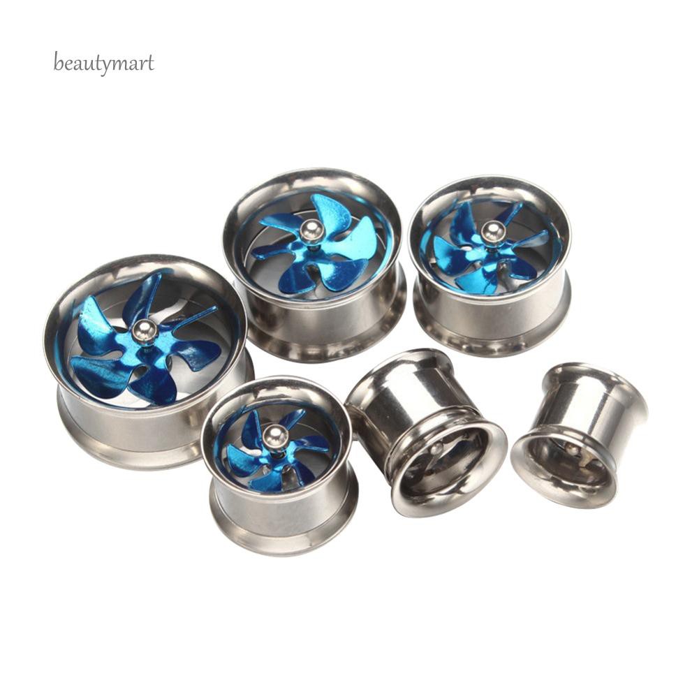 Khuyên nong tai 8-22mm tạo hình cánh quạt độc đáo