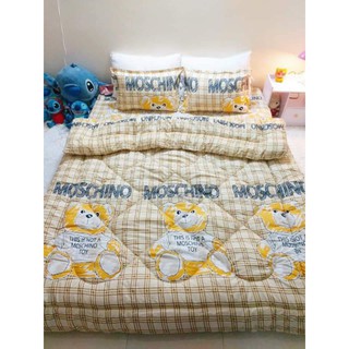 Set Chăn ga gối 5 món in hình chất đẹp