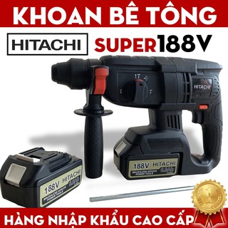 Máy khoan bê tông hitachi 188v