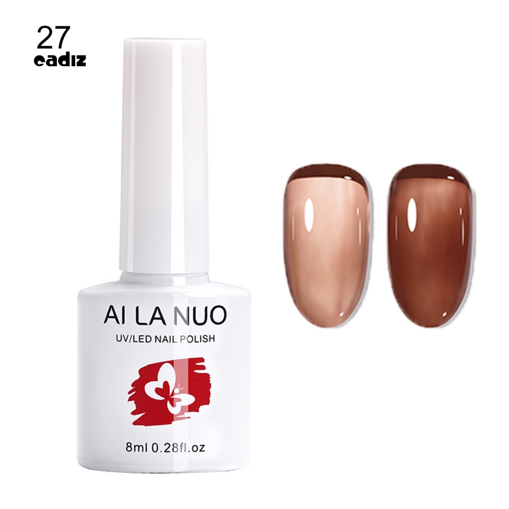 Sơn Móng Tay Dạng Gel 8ml Không Gây Kích Ứng Màu Sắc Thời Trang Mùa Hè