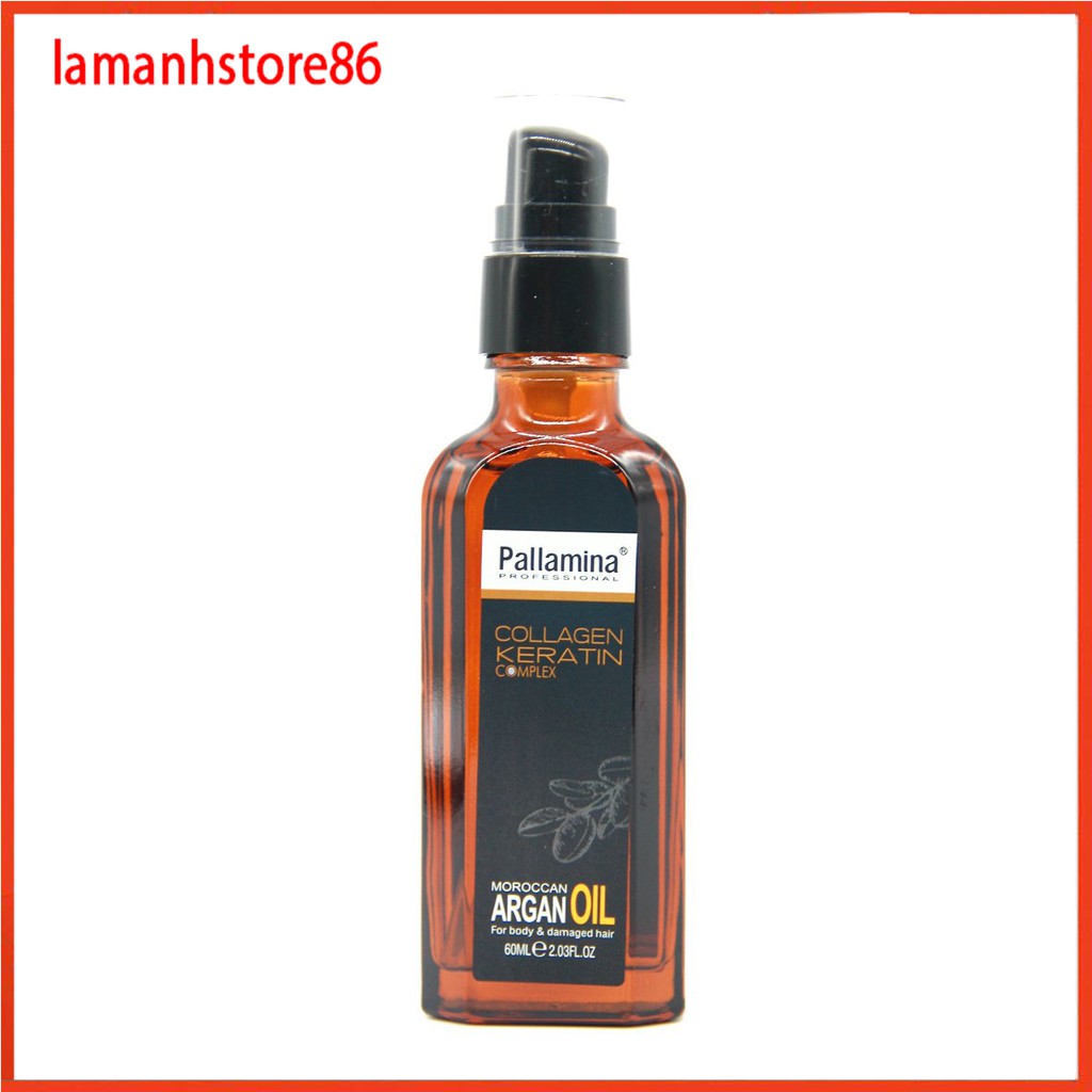 Dầu dưỡng phục hồi tóc tinh dầu dưỡng tạo nếp tóc PALLAMINA Karseell Maca – 60ml hương thơm nước hoa
