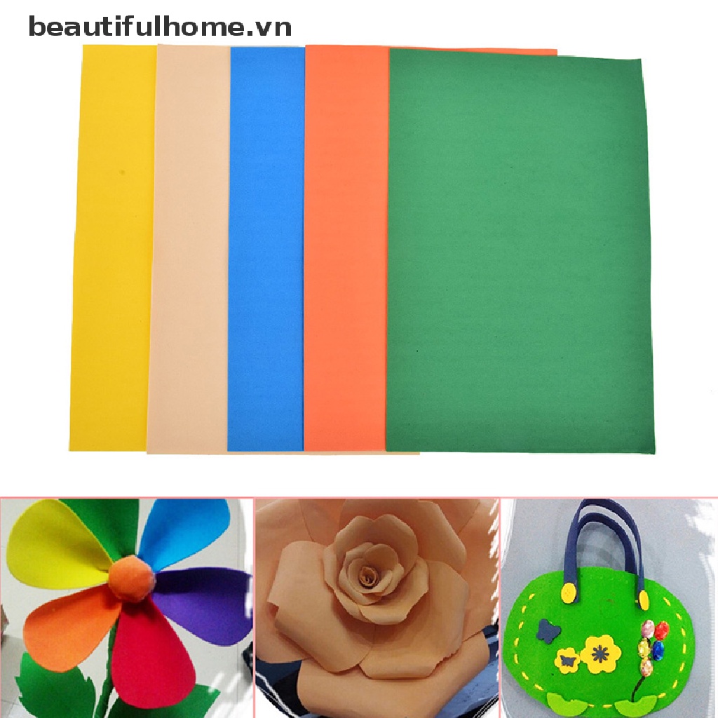 Set 10 Đĩa Xốp Eva 260X185X2Mm Chuyên Dụng Cho Làm Đồ Thủ Công