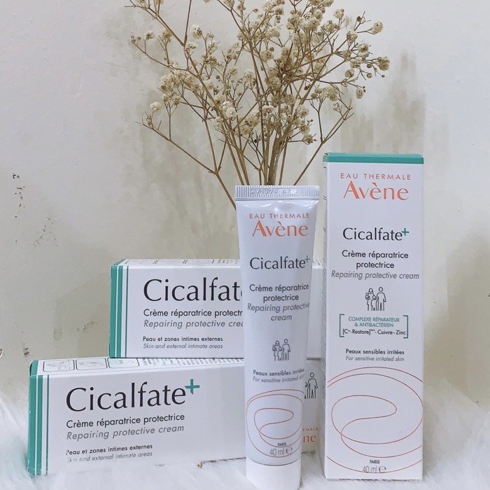 Kem phục hồi Avene Cicalfate, làm lành sẹo và cấp ẩm cho da Avene Cicalfate Restorative Skin Cream 40ml