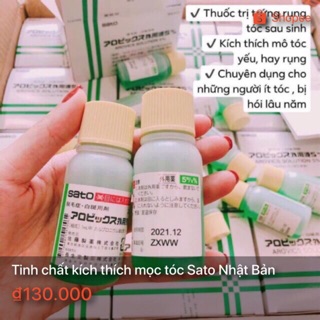 Tinh chất kích thích mọc tóc Sato Nhật Bản.