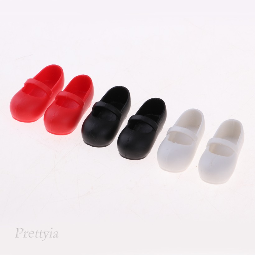 [PRETTYIA] Lovely 1/6 Shoes Belt Ballet Shoes Flats For Blythe Clothing Accessory 3