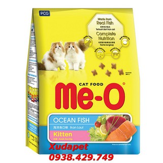 Thức Ăn Cho Mèo Con MEO Vị Cá Biển 1.1Kg thành phần tinh bột, Khoáng chất, Chất béo, giảm sự tích tụ cao răng - SP000499