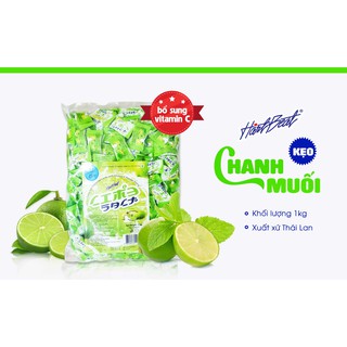 Kẹo Chanh Muối Thái Lan Hartbeat 1kg Nhập Khẩu