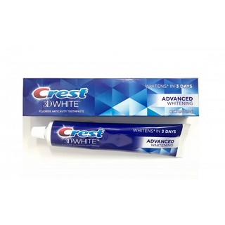 Kem đánh răng Crest 3D White Advanced Whitening 158g