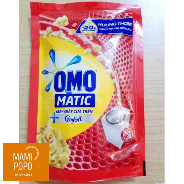 (150g) Nước Giặt OMO Matic Comfort Tinh Dầu Thơm cho máy giặt cửa trên