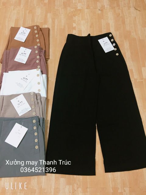 Quần ĐŨI Ống rộng 5 cúc xuất Hàn  &lt;LOẠI ĐẸP XẢ LỖ&gt; quần ống xuông đũi giá rẻ