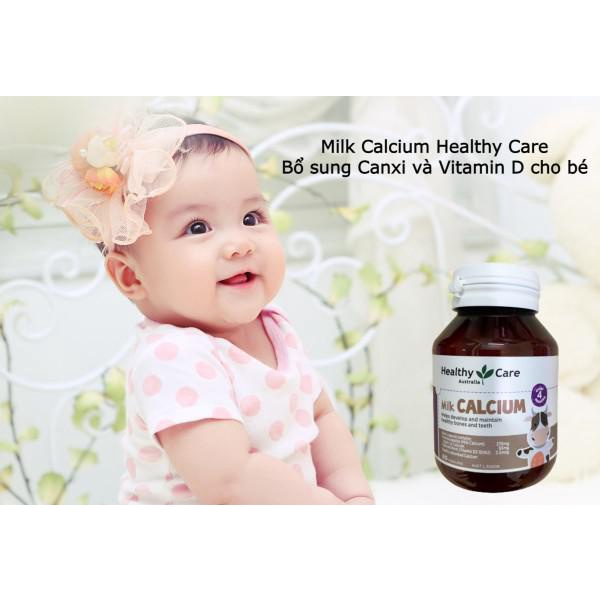 CANXI DẠNG SỮA 60V CHO BÉ TỪ 4M HEALTHY CARE