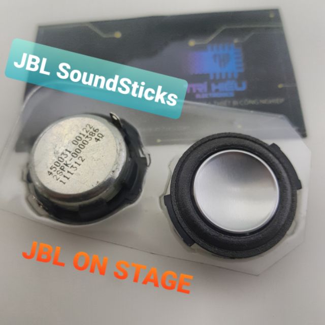 Loa toàn dải 1 inch của JBL OnStage và SoundSticks