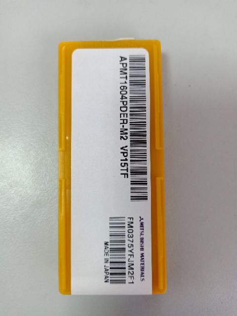 Mảnh phay APMT 1604 PDER - M2      VP15 TF - MITSUBISHI MATERIALS, Made in Japan