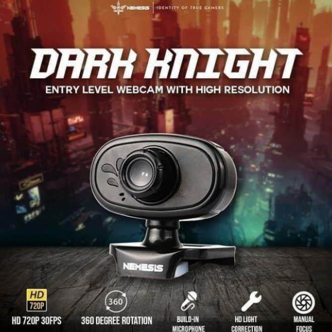 Webcam Nyk NEMESIS A70 720P HD 0512 Kèm Micro Chất Lượng Cao
