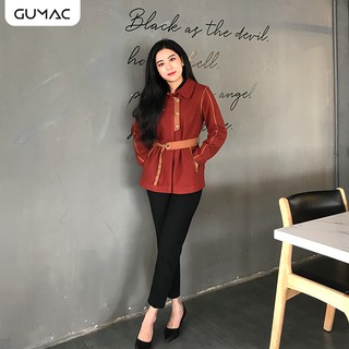 Áo khoác phối viền a129102 gumac
