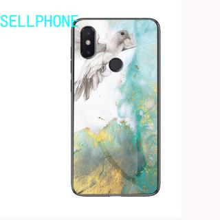 Ốp lưng điện thoại kính cường lực cho Xiaomi Mi 8 SE Explorer Max 2 3