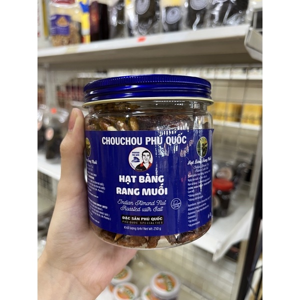 Hạt bàng rang muối CHOUCHOU PHÚ QUỐC ÔNG TÂY - 250g