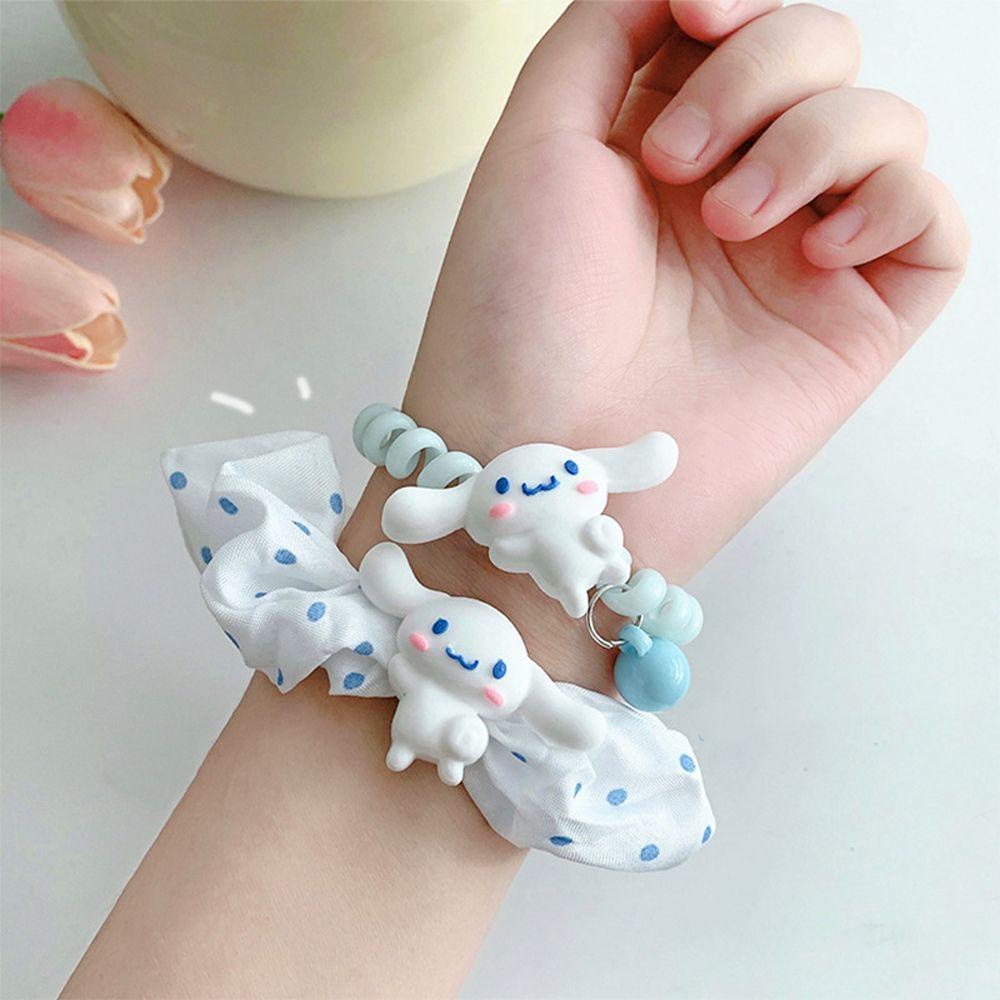 AROMA Dây Buộc Tóc Co Giãn Mềm Mại Phong Cách Hàn Quốc Cho Nữ