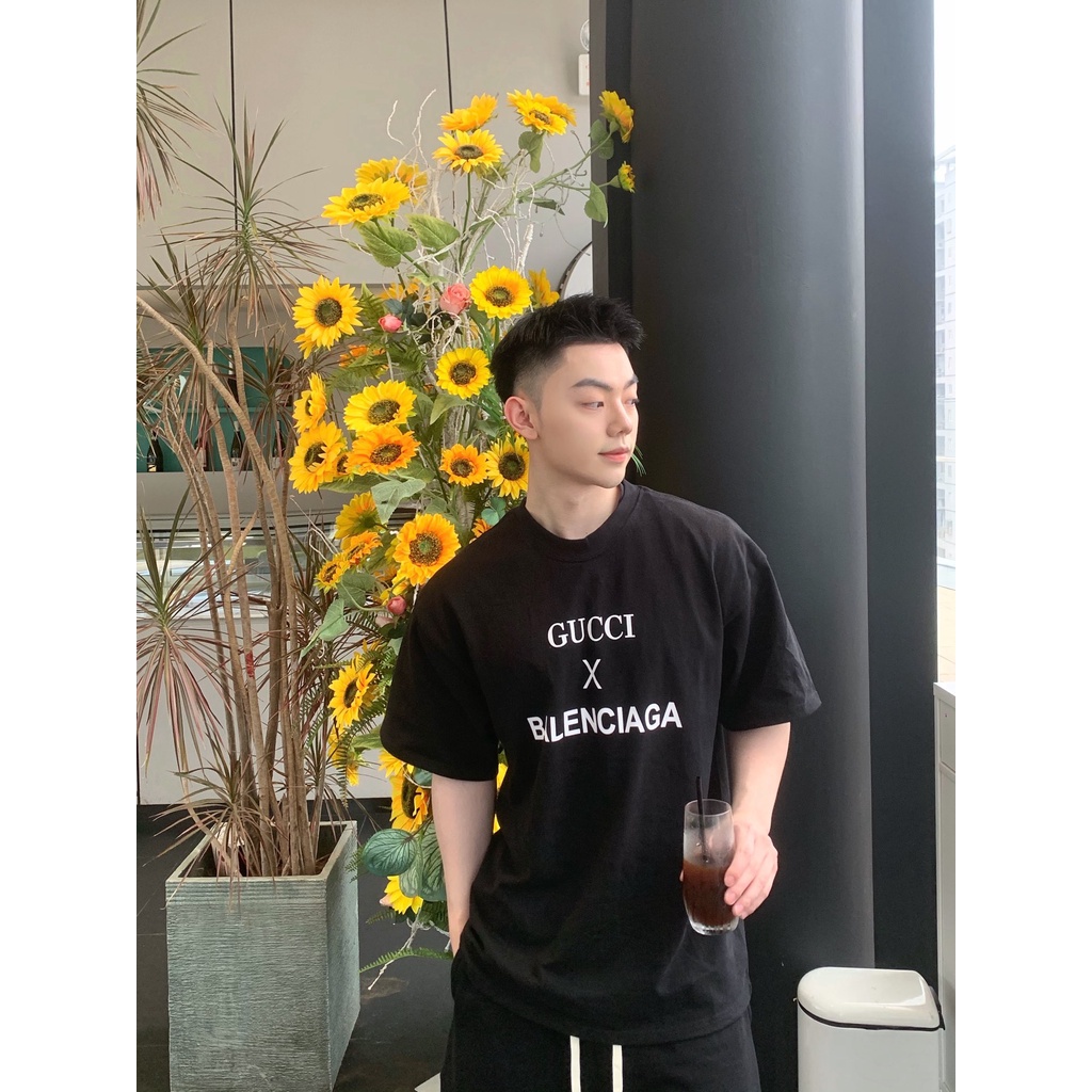 Áo Tee Balenciagaa x GucciGang  FW22
