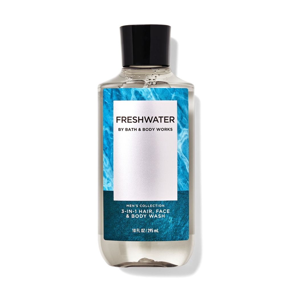 GEL TẮM GỘI 2 IN 1 BATH AND BODY WORKS FRESH WATER MEN COLLECTION 295ML