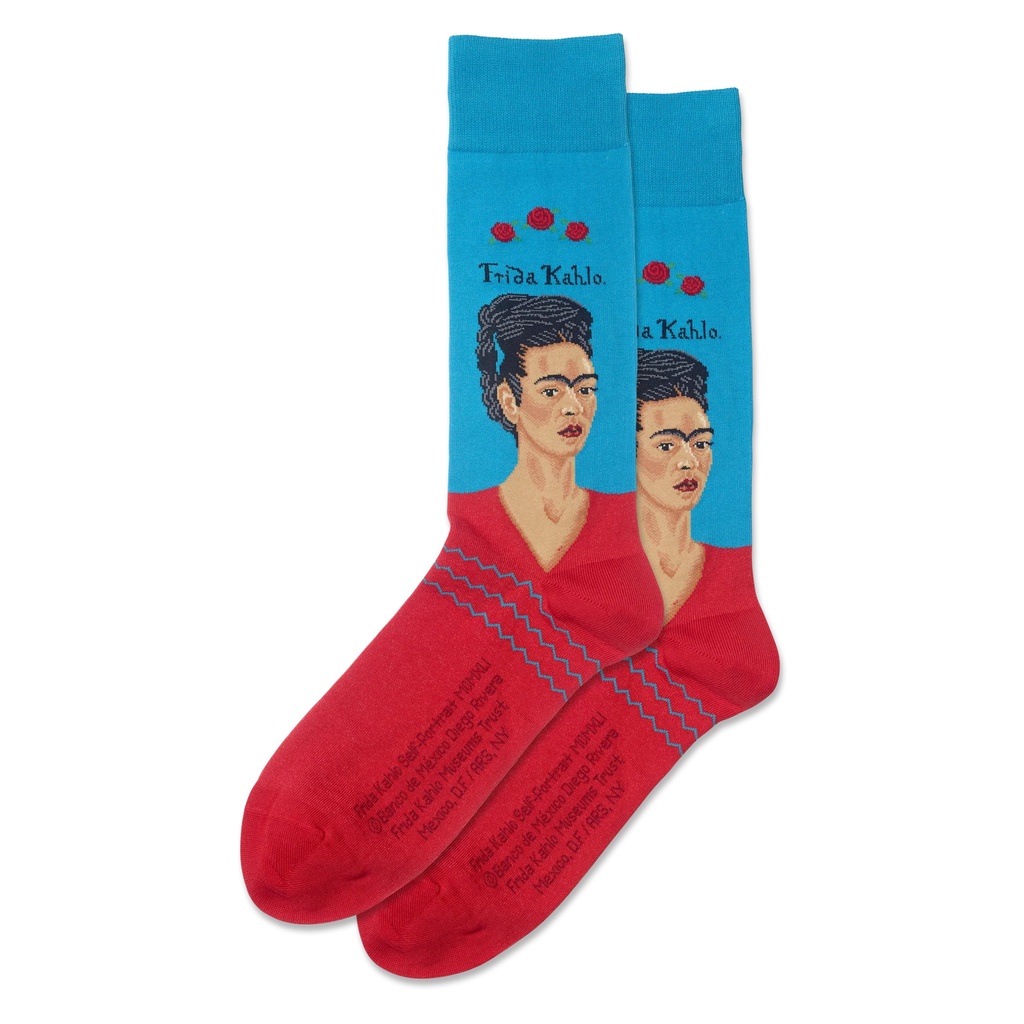 Tất vớ cao cấp thời trang thể thao chính hãng Hotsox hoạ tiết tranh nghệ thuật - đến bắp chân êm mịn và thoáng