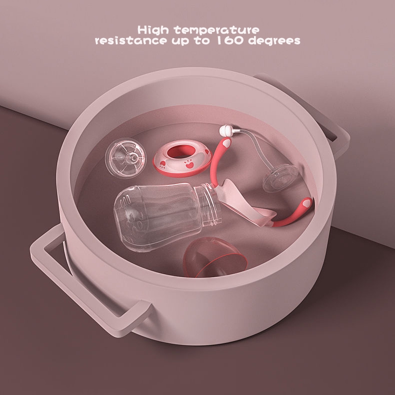 Bình Sữa Có Tay Cầm Chống Tràn Chất Lượng Cao Dành Cho Bé