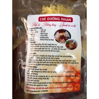 Chè tuyết yến dưỡng nhan, set 13 vị.
