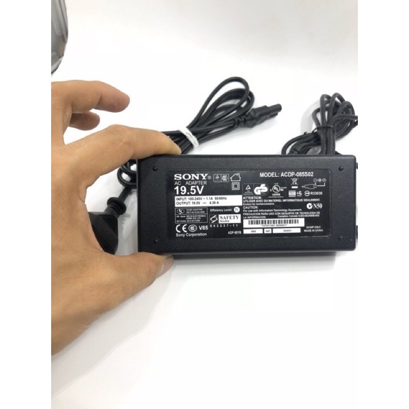 Adapter nguồn tivi sony 19.5v 4.36A chính hãng bảo hành 12 tháng