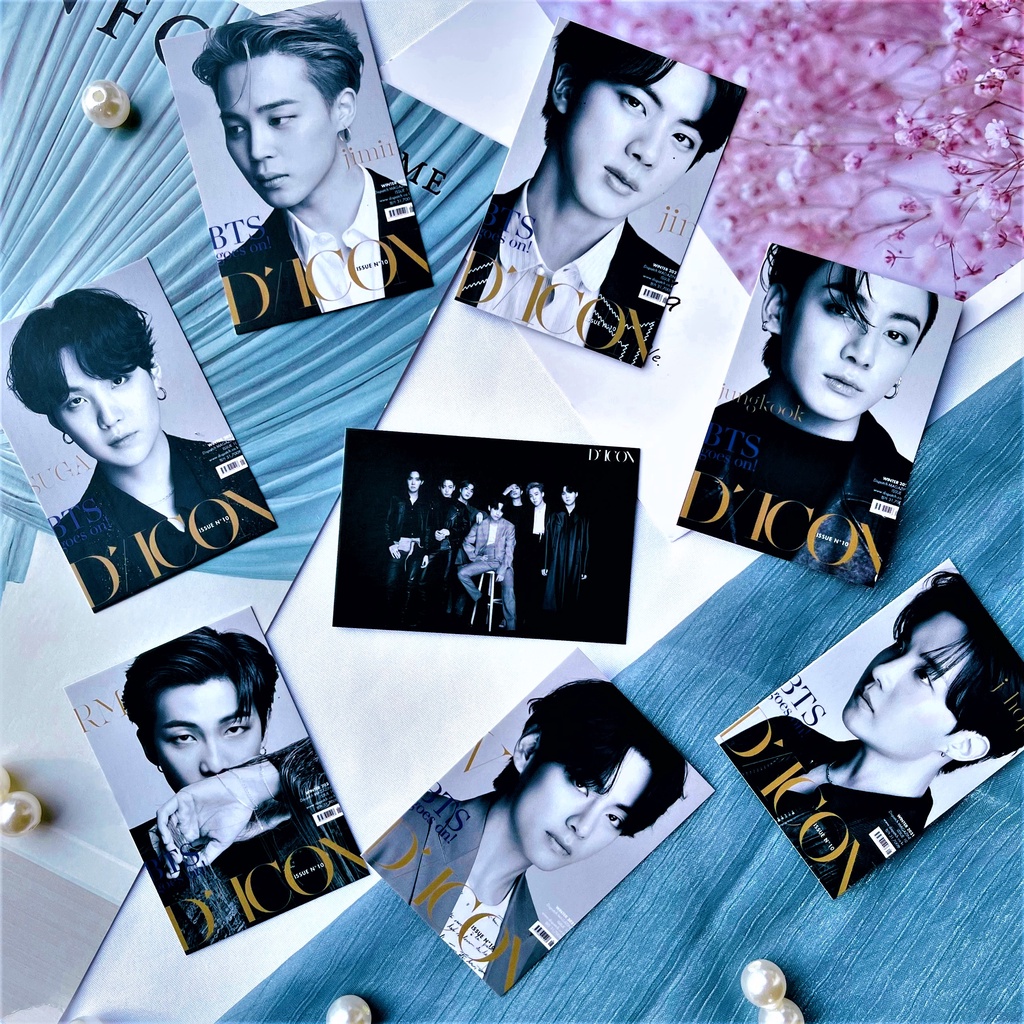 [Xả kho]  Ảnh Postcard  BTS army bookmark Kpop - siticker Bangtan boys album butter siêu hot ẢNH TỰ CHỤP