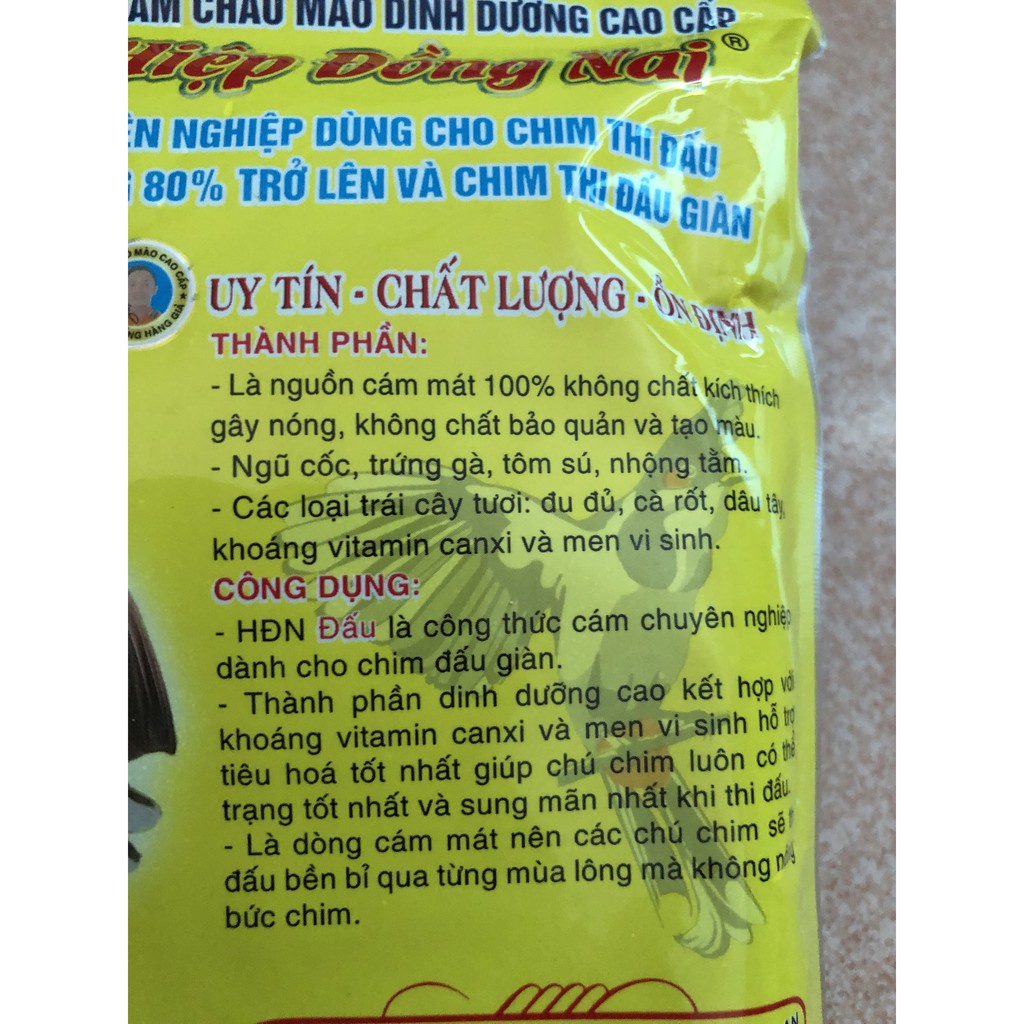 Cám chim chào mào dinh dưỡng cao cấp Hiệp Đồng Nai Cám Đấu gói 200g Phụ kiện  (Ricky bird shop)