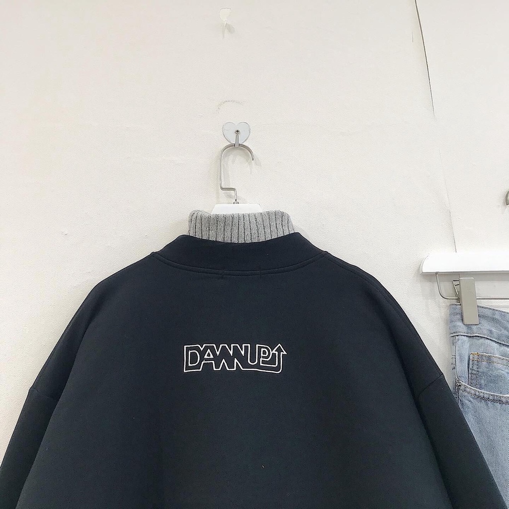 Áo khoác nỉ bomber cổ tròn kéo khóa  - 1798 IAMC.Closet | BigBuy360 - bigbuy360.vn