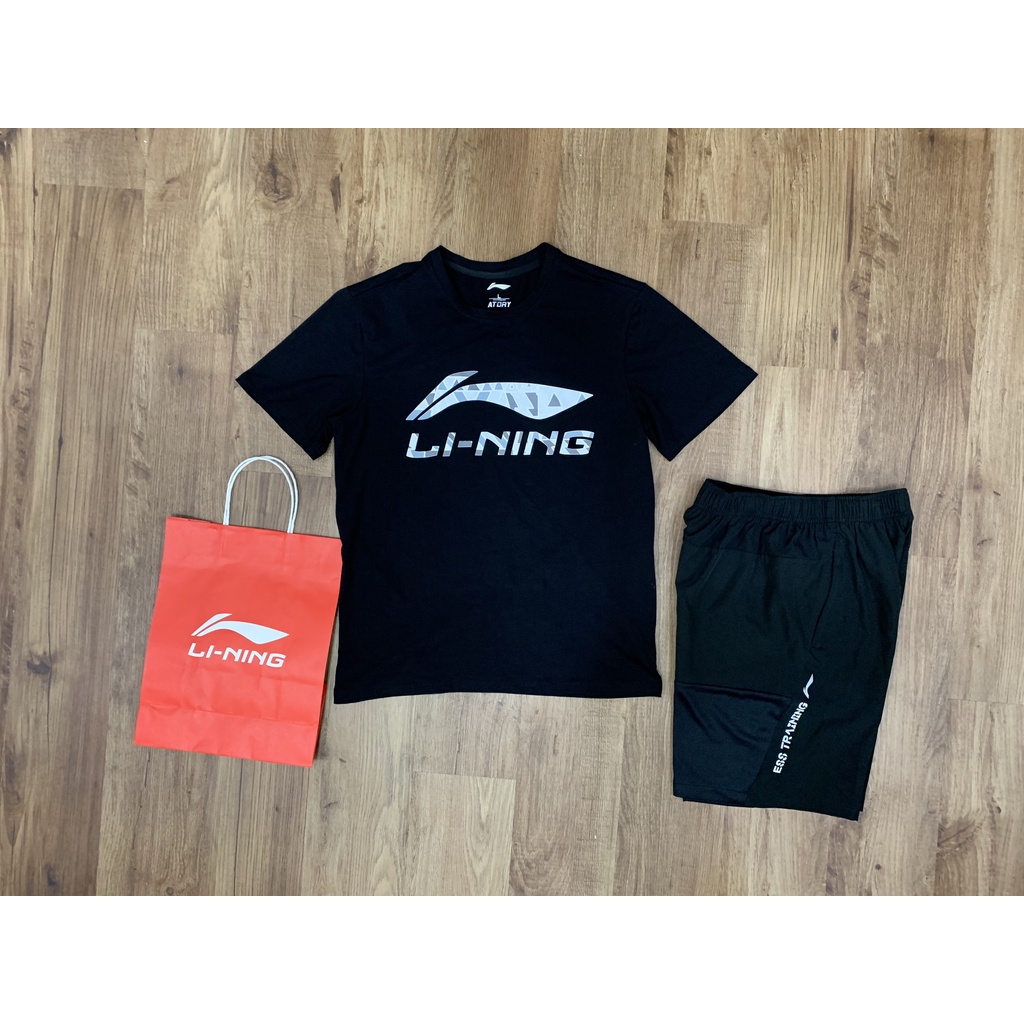 SẴN HÈ Bộ quần áo Nam Lining mùa hè 2022