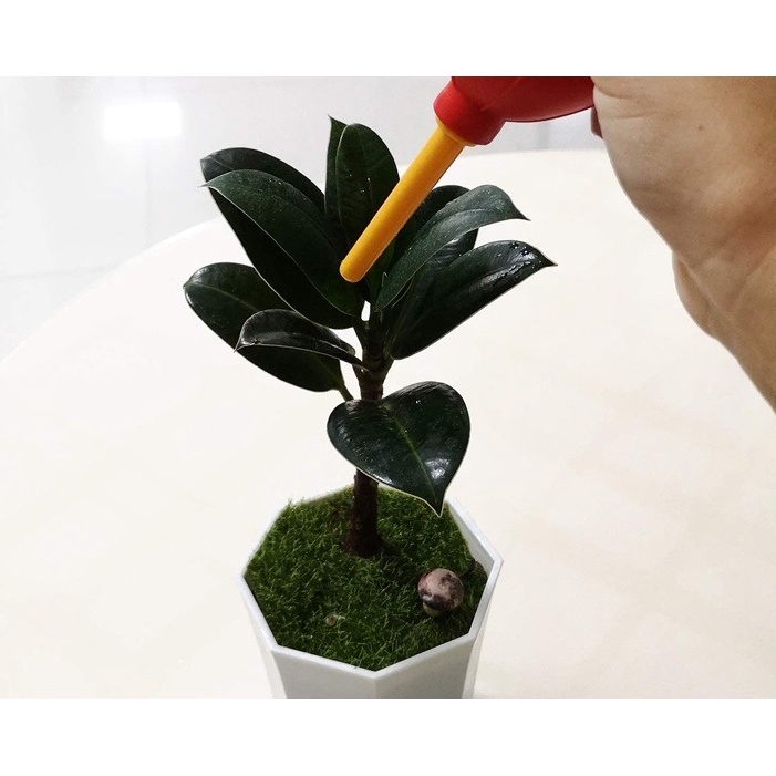 Bóng cao su thổi bụi Sen đá, D15xR5cm, làm sạch cây bonsai, bàn phím, máy ảnh, màu sắc ngẫu nhiên GALA HOME