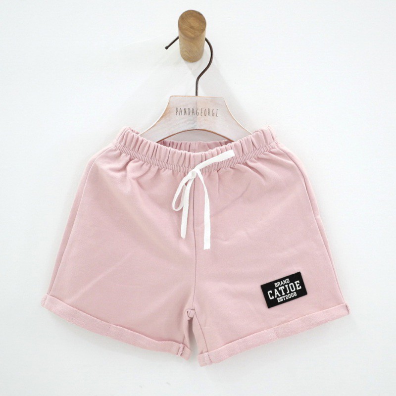 Quần short cotton lưng thun thoải mái cho bé