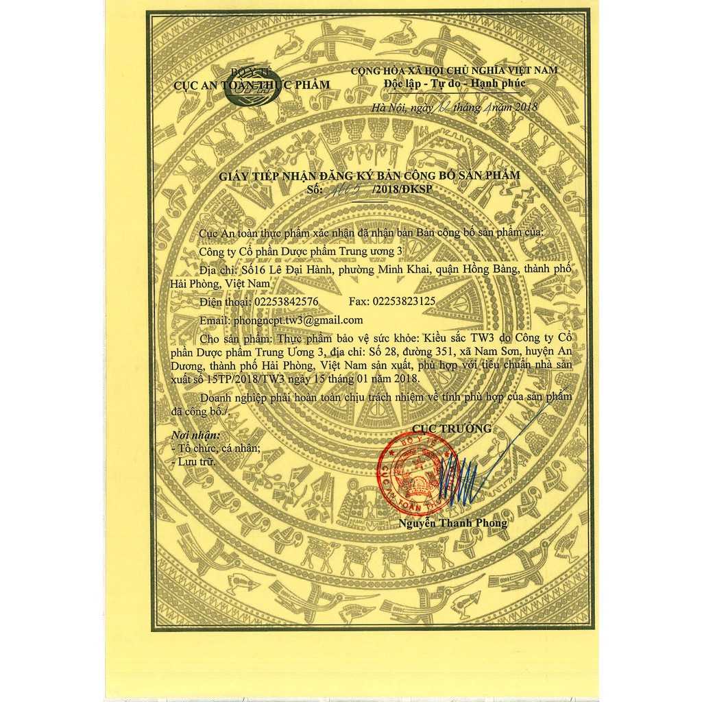 Kiều Sắc TW3