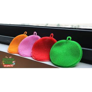 Miếng Rửa Bát Silicon- giao màu ngẫu nhiên