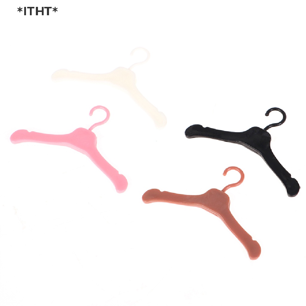 [ITHT] 10 Móc Treo Quần Áo Mini Bằng Nhựa Dễ Thương [Hot]