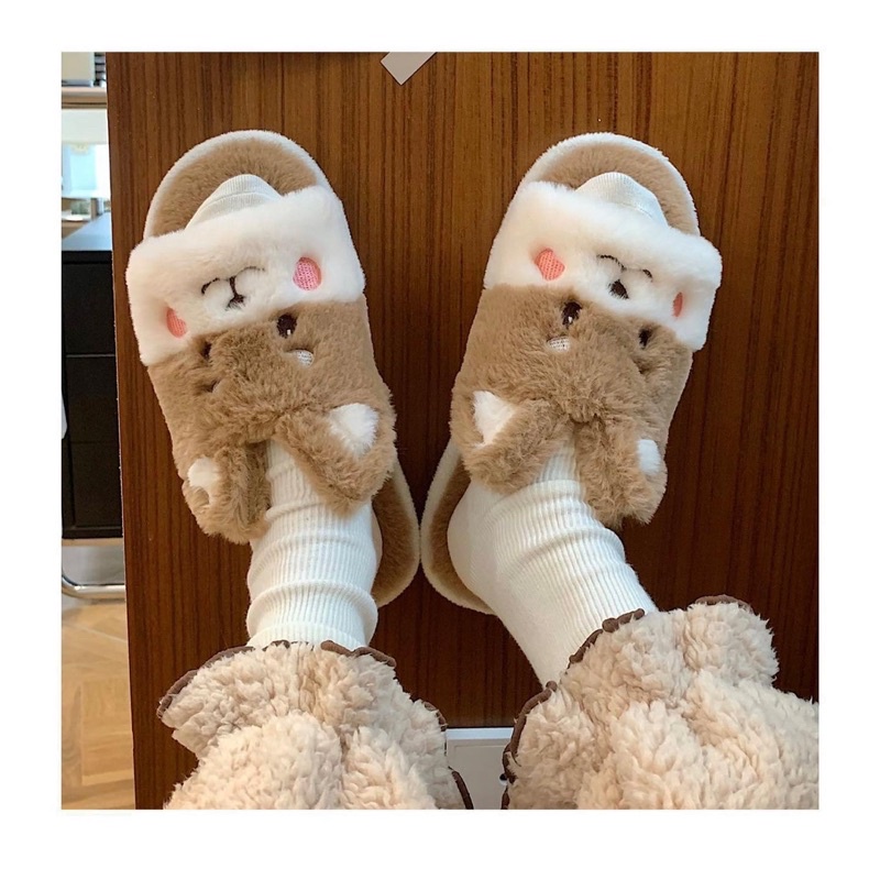 Dép Quai Ngang Bông - DEP1132