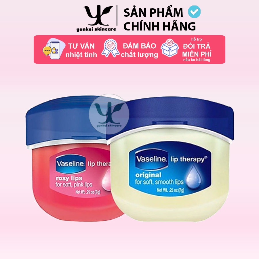 Sáp dưỡng môi Vaseline Lip Therapy Rosy Lip 7g
