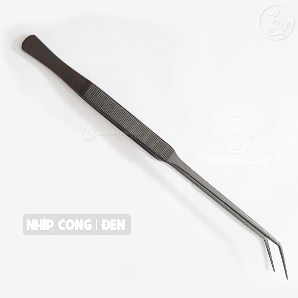 Nhíp Trồng Cây Thuỷ Sinh | Nhíp đen 27cm mũi nhọn dễ dàng trồng cây