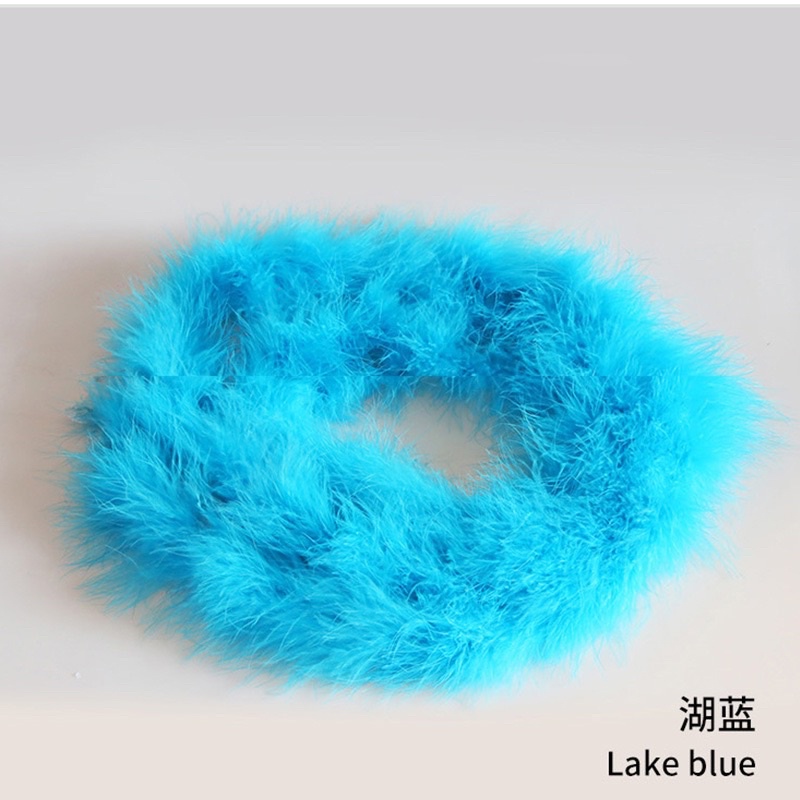 Lông vũ , lông đà điểu , lông tơ dải 2m đủ màu